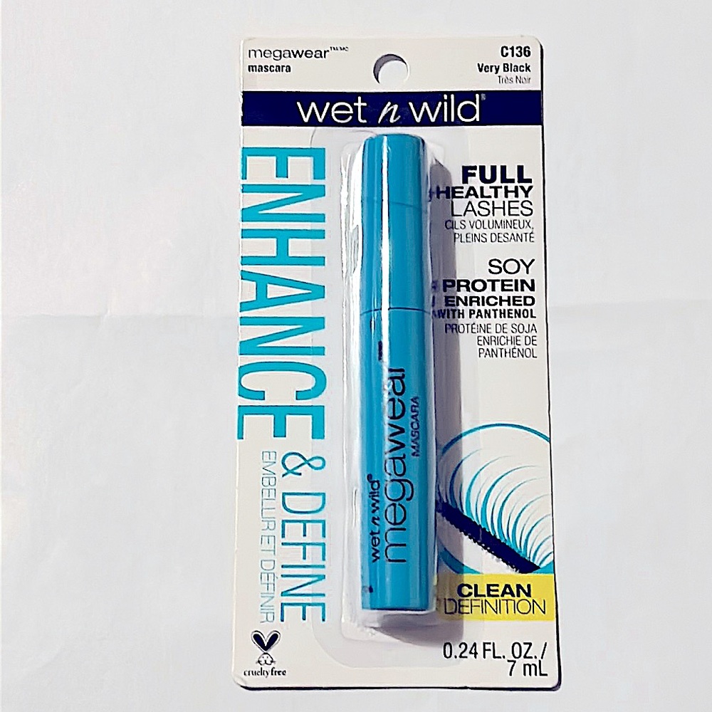 Wet N Wild Megawear Mascara To Enhance & Define Your Lashes Very Black